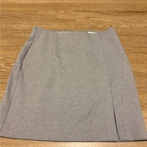 NWT Dynamite Jupe Grey Mini Skirt with Slit